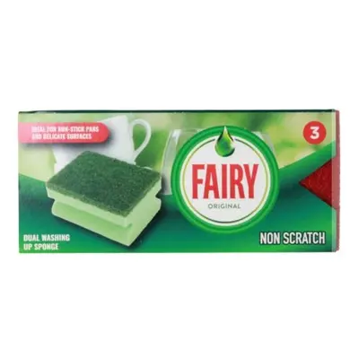 FAIRY Original Dual Washing houbička 3ks