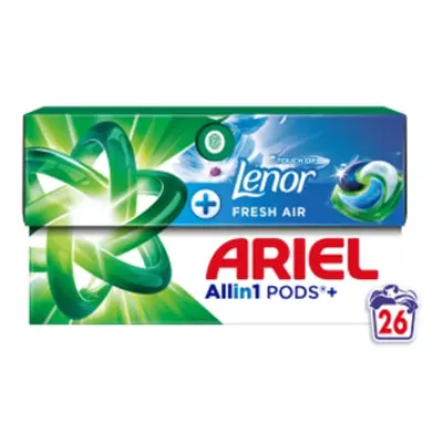 Ariel Plus kapsle Fresh Air krabice 26ks