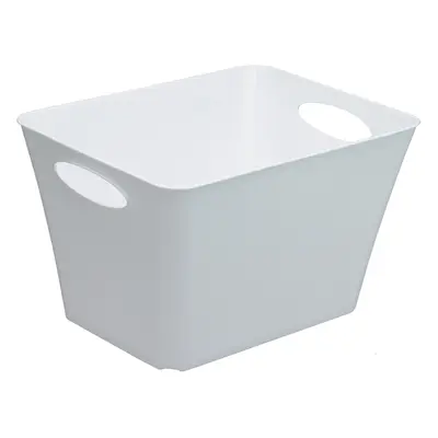 XXL - Úložný box Rotho LIVING, 43x32x26cm (24l) bílý