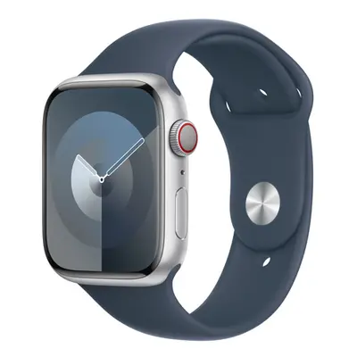 Apple Watch 42/44/45/49 mm bouřkově modrý sportovní řemínek – M/L MT3R3ZM/A