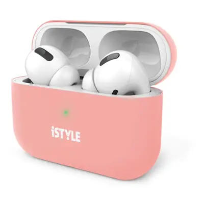 Silikonový obal na AirPods 3. generace iSTYLE - růžový