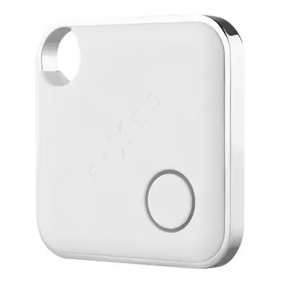 Smart tracker FIXED Tag s podporou Find My - bílý