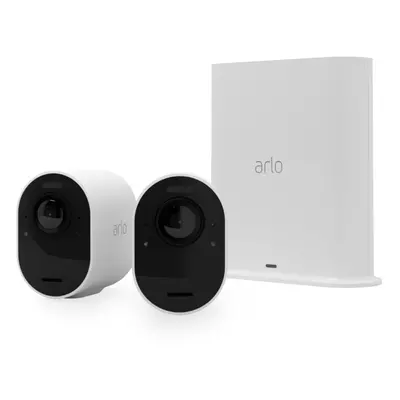 Bezpečnostní venkovní kamera Arlo Ultra 2 (2 ks) - bílá