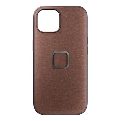 Kryt na iPhone 15 Peak Design Mobile Everyday Case - červenohnědý