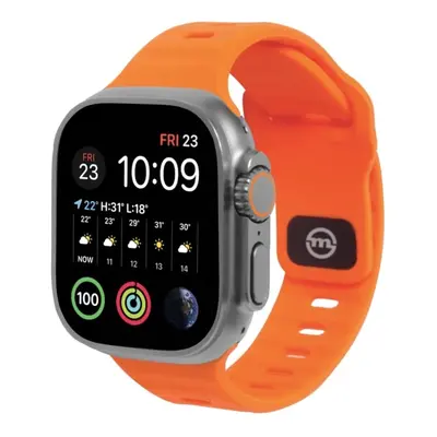 Řemínek pro Apple Watch 42/44/45/49 mm Mobile Origin Strap - oranžový