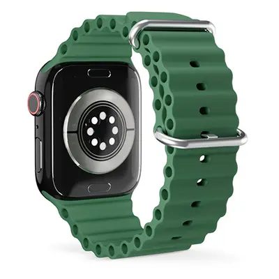 Řemínek pro Apple Watch 42/44/45/49 mm Epico Watch Strap Ocean - zelený