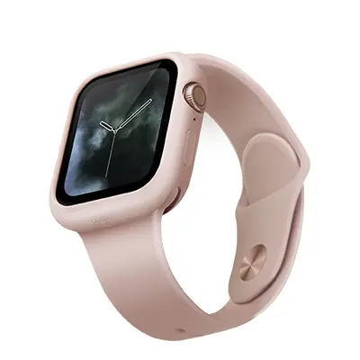 Uniq Lino pouzdro pro Apple Watch 40mm - Blush růžová 8886463671108