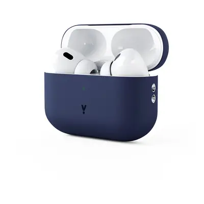 Silikonový kryt pro AirPods Pro 2. generace iSTYLE - tmavě modrý K-PL9911101600025