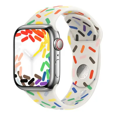 Apple Watch 38/40/41 mm sportovní řemínek Pride Edition – S/M MUQ13ZM/A