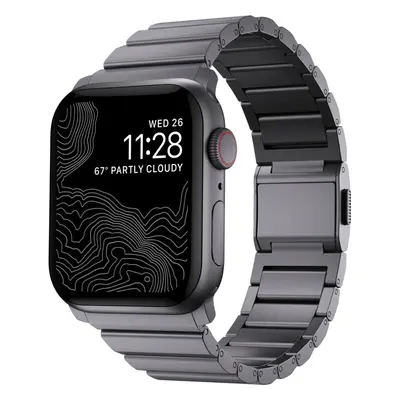 Hliníkový řemínek pro Apple Watch Nomad - vesmírně šedý