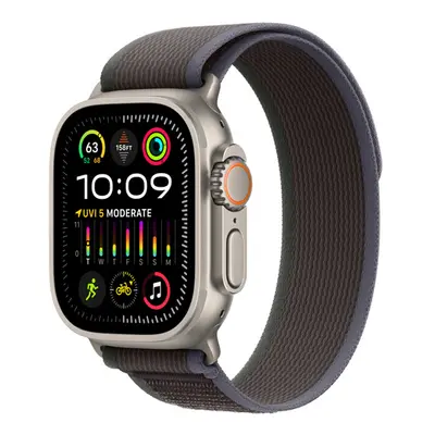 Apple Watch 44/45/49 mm modro-černý Trailový tah – M/L MT623ZM/A