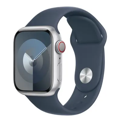 Apple Watch 38/40/41 mm bouřkově modrý sportovní řemínek – M/L MT2X3ZM/A