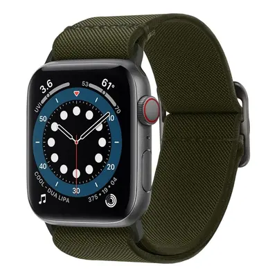 Řemínek pro Apple Watch 42/44/45/49mm Spigen Lite Fit - khaki