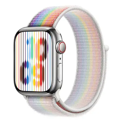 Apple Watch 38/40/41 mm provlékací sportovní řemínek Pride Edition MU9P3ZM/A