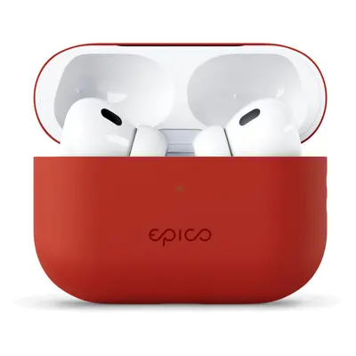 Silikonové pouzdro pro AirPods Pro 2. gen Epico - červené