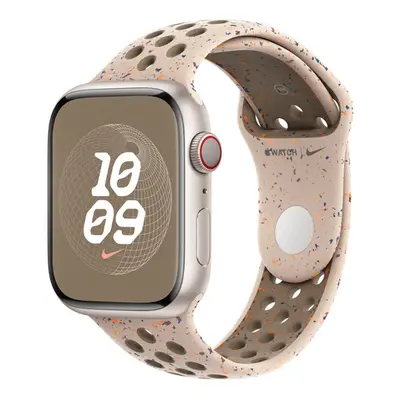 Apple Watch 42/44/45/49 mm Desert Stone sportovní řemínek Nike – M/L MUV73ZM/A