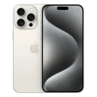 Apple iPhone 15 Pro Max 512GB - bíle titanový - MU7D3SX/A