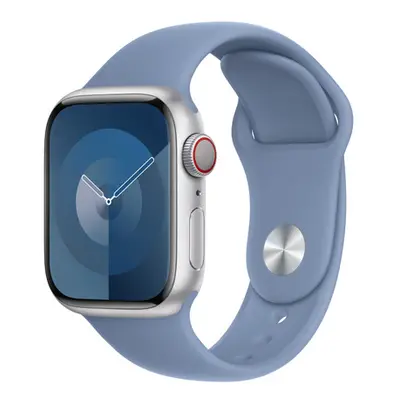 Apple Watch 38/40/41 mm ledově modrý sportovní řemínek – M/L MT363ZM/A