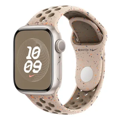 Apple Watch 38/40/41 mm Desert Stone sportovní řemínek Nike – M/L MUUR3ZM/A