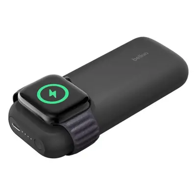 Rychlá bezdrátová nabíječka pro Apple Watch Belkin BoostCharge Pro + Powerbanka 10K