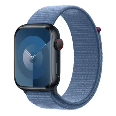 Apple Watch 42/44/45/49 mm ledově modrý provlékací sportovní řemínek MT5H3ZM/A