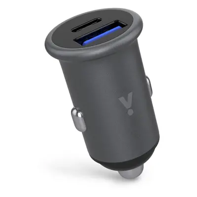 Duální nabíječka do auta iSTYLE 38W Pro Car Charger - vesmírně šedý