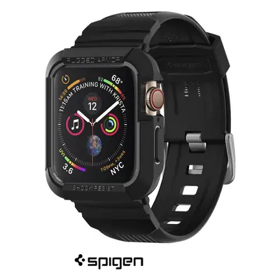 SPIGEN RUGGED ARMOR ”PRO” APPLE WATCH 4/5/6/SE (44MM) BLACK 8809613768060