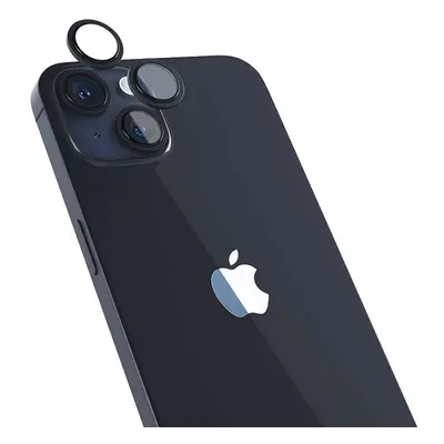 Apple Hliníkový ochranný kryt čoček pro iPhone 14/14 Plus iSTYLE - temně inkoustový K-PL69212151