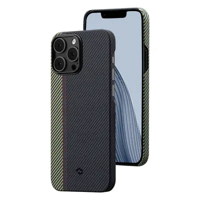 Kryt na iPhone 14 Pro Pitaka Fusion Weaving MagEZ Case 3 - vícebarevný