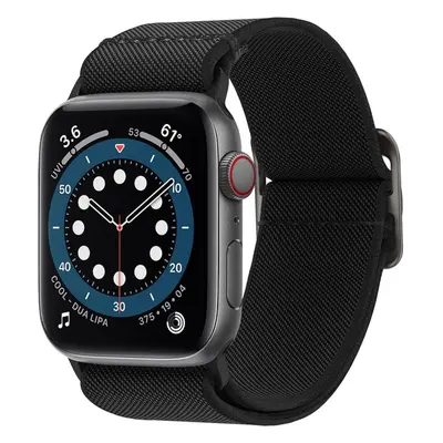 Řemínek pro Apple Watch 42/44/45/49mm Spigen Lite Fit - černý