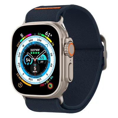 Řemínek pro Apple Watch 42/44/45/49mm Spigen Lite Fit Ultra - modrý