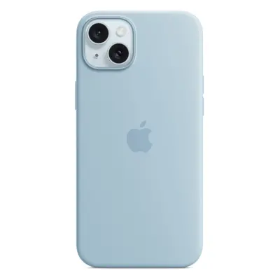 Apple iPhone 15+ Silicone Case with MS - Light Blue MWNH3ZM/A