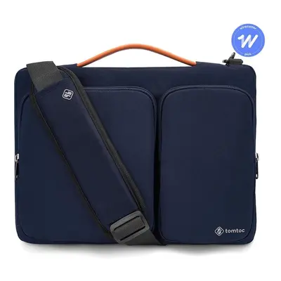 Brašna pro MacBook Pro 16" tomtoc Messenger - modrá