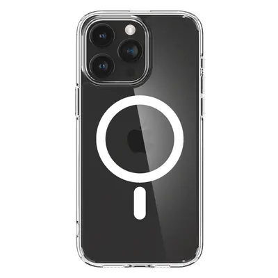 Spigen Crystal Hybrid Mag iPhone 15 Pro Max bílé