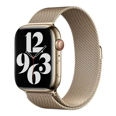 Apple Watch 42/44/45/49 mm Zlatý milánský tah MTJP3ZM/A