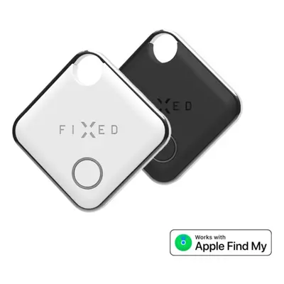 2 x Smart tracker FIXED Tag s podporou Find My - bílý a černý