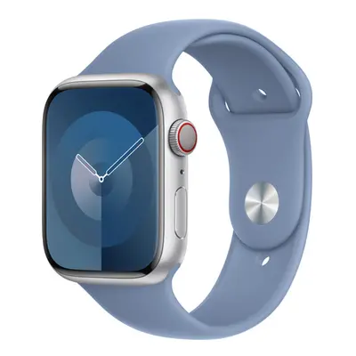 Apple Watch 42/44/45/49 mm ledově modrý sportovní řemínek – M/L MT443ZM/A