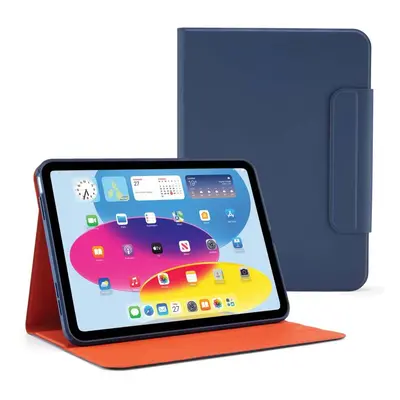 Pipetto Origami No5 Rotating Folio Case Dark Blue iPad Air 11 2024 / iPad Air 10.9 2022/2020 P05