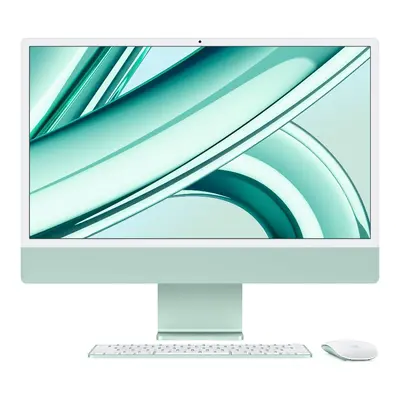 iMac 24" 4.5K displej, Apple M3 8jádrové CPU, 10jádrové GPU, 8GB, 512GB SSD, CZ - zelený