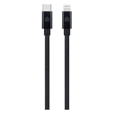 Dviced Cable USB-C to Lightning Nylon Textile 0,25m - Black