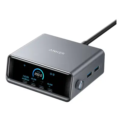 250W stolní GaN nabíječka Anker Prime Charger