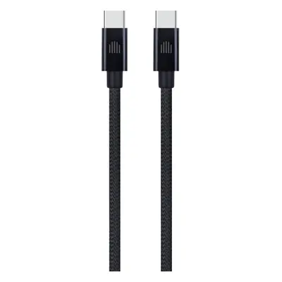 Dviced Cable USB-C to USB-C Nylon Textile 1,25m - Black