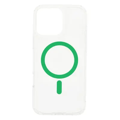 Dviced Magsafe iPhone 16 Pro clear case - Green