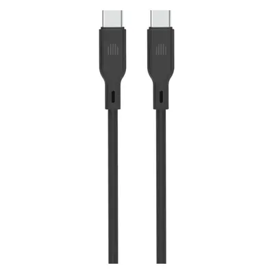 Dviced Cable USB-C to USB-C silicone 1,25m - Black