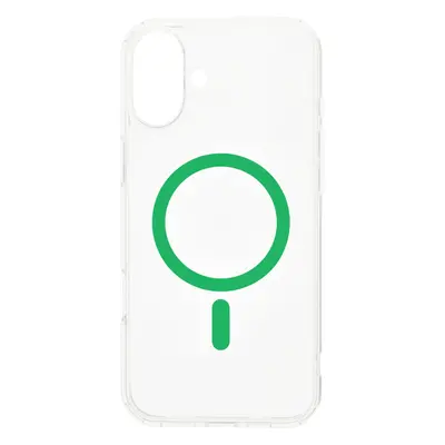 Dviced Magsafe iPhone 16 clear case - Green