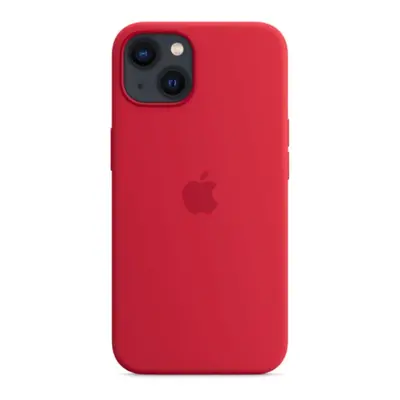 Apple iPhone 13 Silicone Case with MagSafe (PRODUCT)RED MM2C3ZM/A