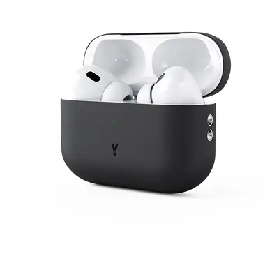 Silikonový kryt pro AirPods Pro 2. generace iSTYLE - černý K-PL9911101300031