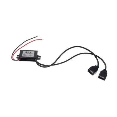 Měnič napětí, 3A, 12V/5V, 2xUSB