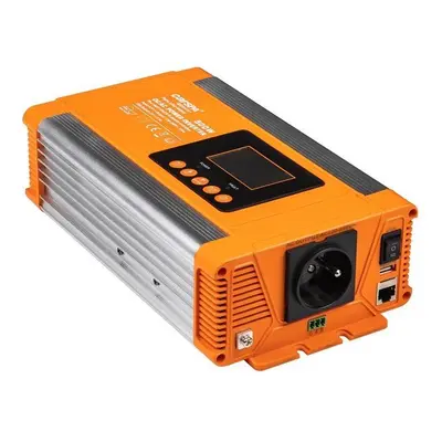 Měnič napětí Carspa PX500-24, 24V/230V+USB 500W čistá sinusovka