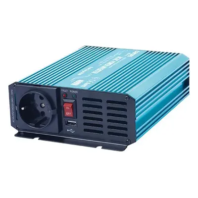 Měnič napětí Carspa P400U-242, 24V/230V+USB, 400W, čistá sinusovka